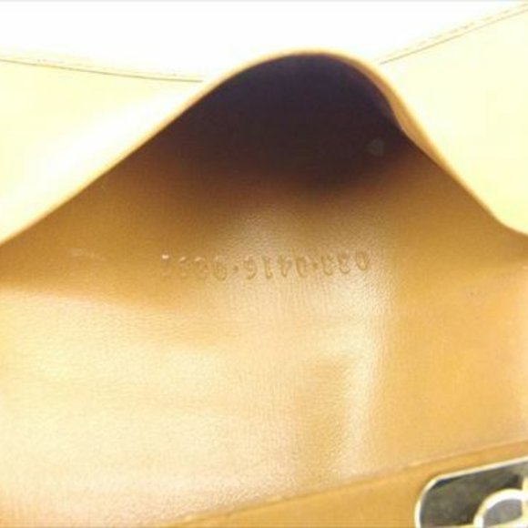 Gucci Key case Key holder G logos Beige Gold leather Woman Authentic Used T8188 - Picture 6 of 7